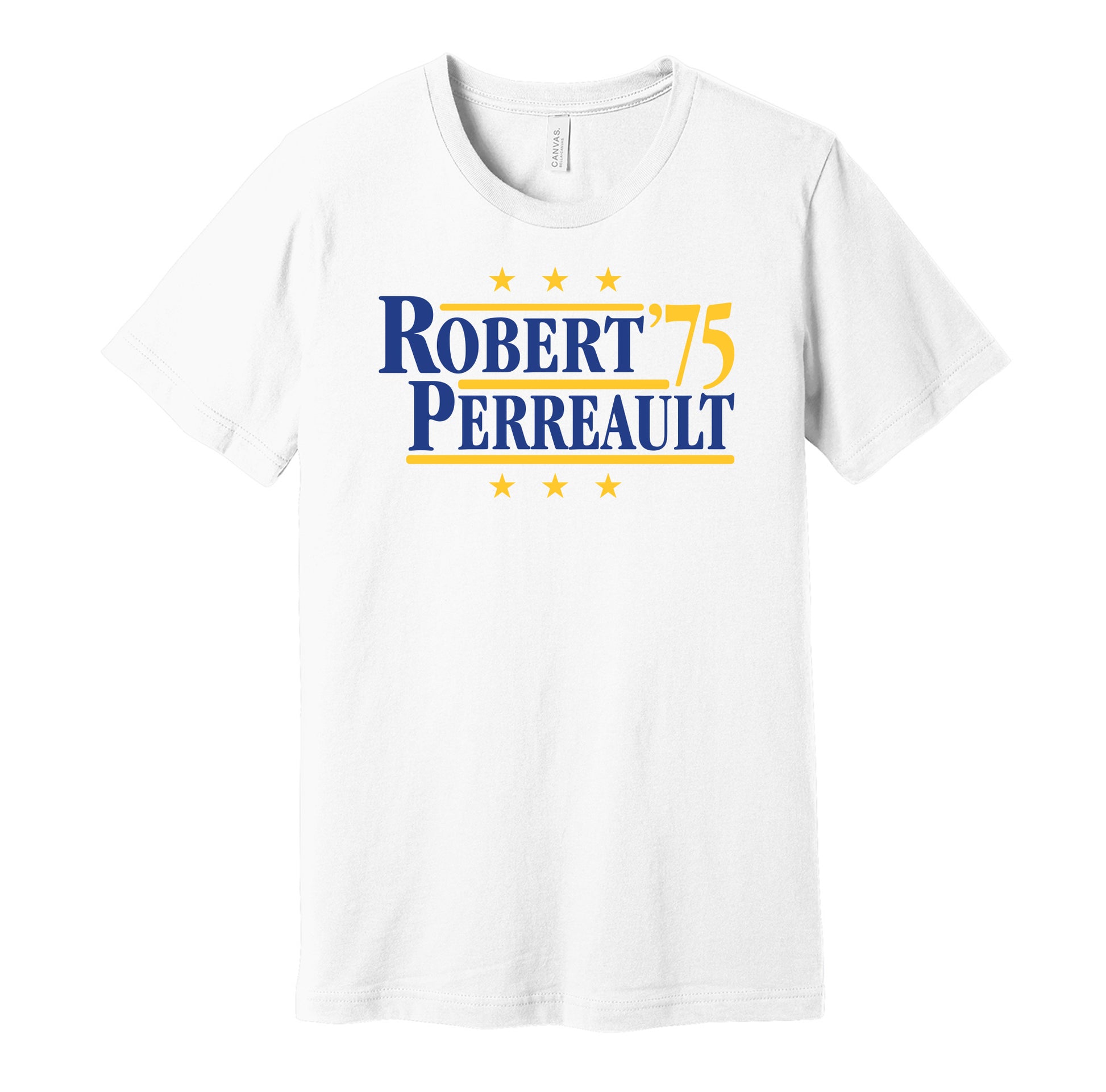 robert perreault 1975 sabres retro throwback white tshirt