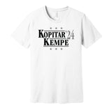 anze kopitar kempe for president 2024 los angeles kings white shirt