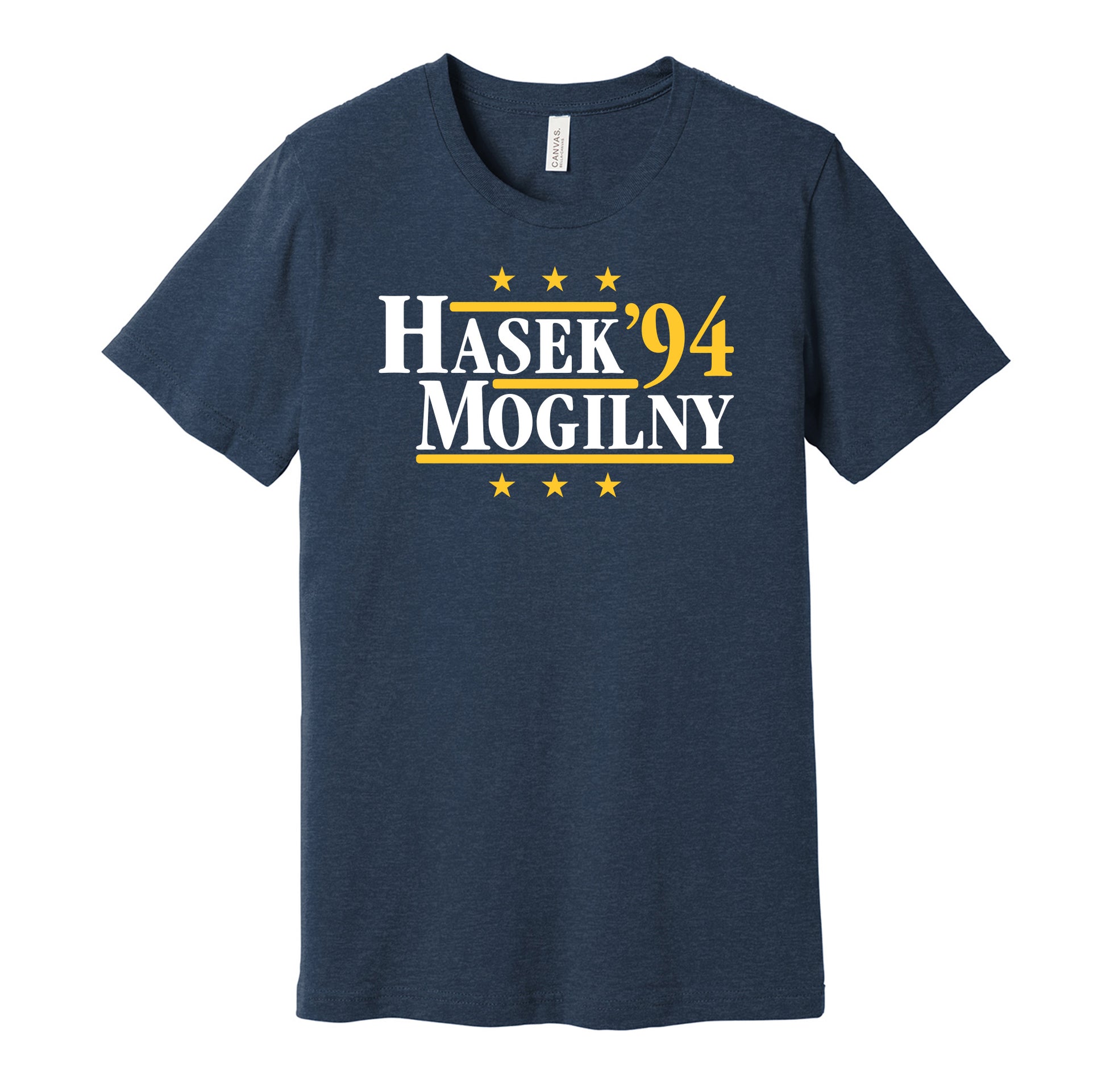 dominic hasek alexander mogilny 1994 buffalo sabres navy shirt