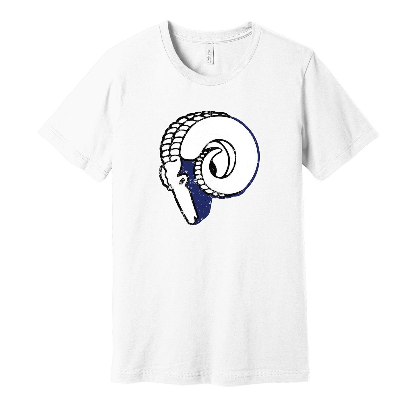 cleveland rams 1940s retro throwback white shirt