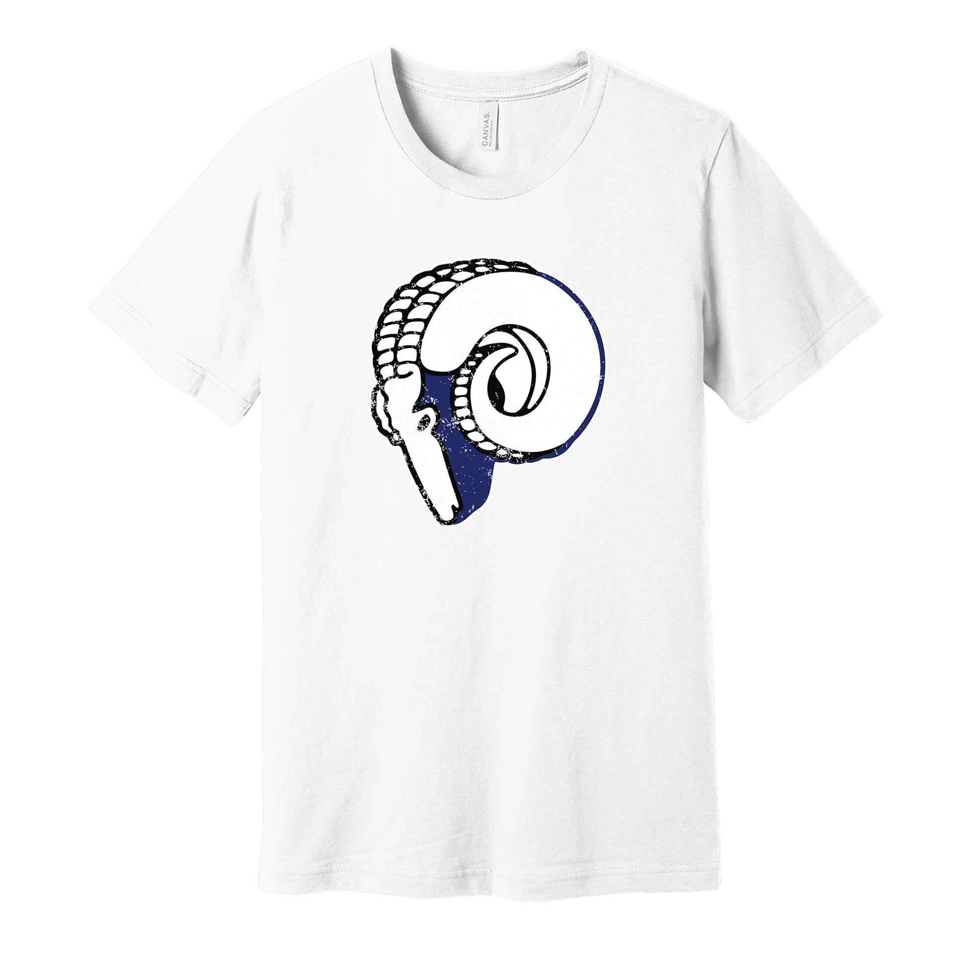 cleveland rams 1940s retro throwback white shirt