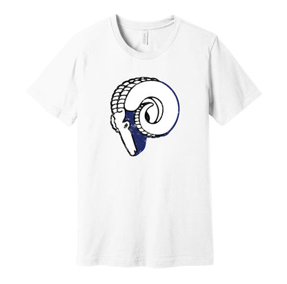 cleveland rams 1940s retro throwback white shirt
