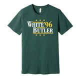 white butler 1996 packers retro throwback green tshirt