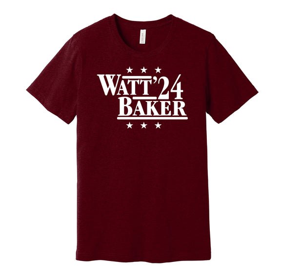jj watt budda baker for president 2024 cardinals fan red shirt