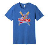 indy clowns negro league fan blue shirt