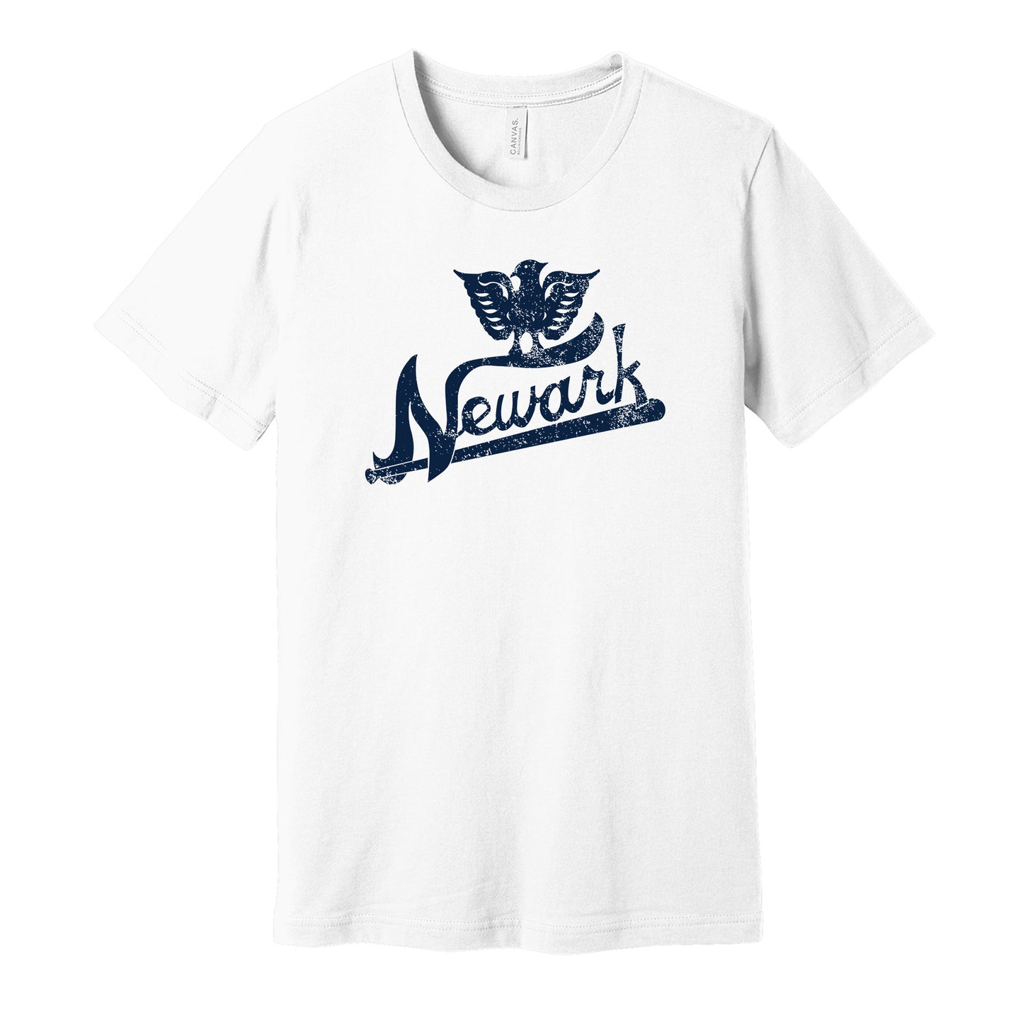 newark eagles negro league baseball white shirt