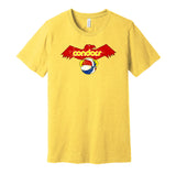 pittsburgh condors aba retro throwback yellow shirt