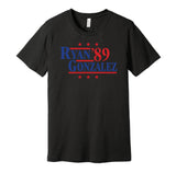 nolan ryan juan gonzalez 1989 texas rangers retro throwback black shirt