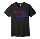 roy foote avalanche 1996 retro throwback black tshirt