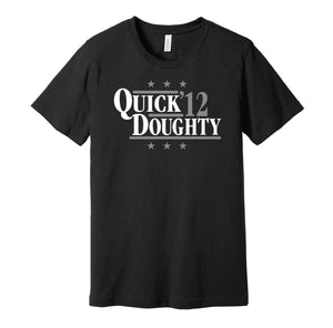 quick doughty 2012 kings retro throwback black tshirt