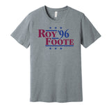 roy foote avalanche 1996 retro throwback grey tshirt