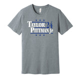 jonathan taylor pittman for president 2024 colts fan grey shirt