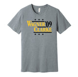 wagner clarke 2009 pirates retro throwback grey shirt