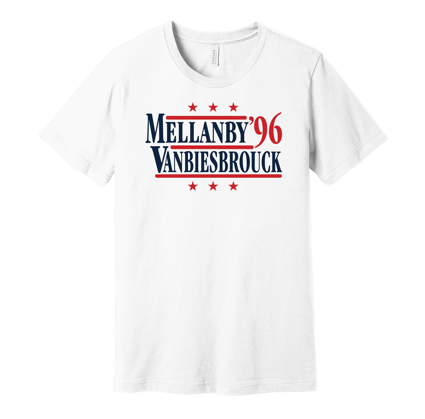 mellanby VBK panthers 1996 retro throwback white tshirt