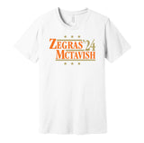 zegras mctavish 2024 anaheim mighty ducks retro white shirt