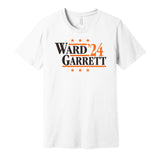 denzel ward myles garrett for president 2024 browns fan white shirt