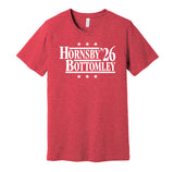 rogers hornsby bottomley 1926 cardinals retro throwback red shirt