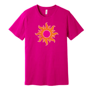 southern california sun socal anaheim WFL retro pink shirt