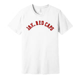 jax red caps jacksonville negro league white tshirt