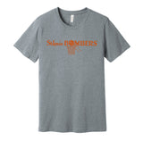 st louis bombers retro throwback basketball grey shirt