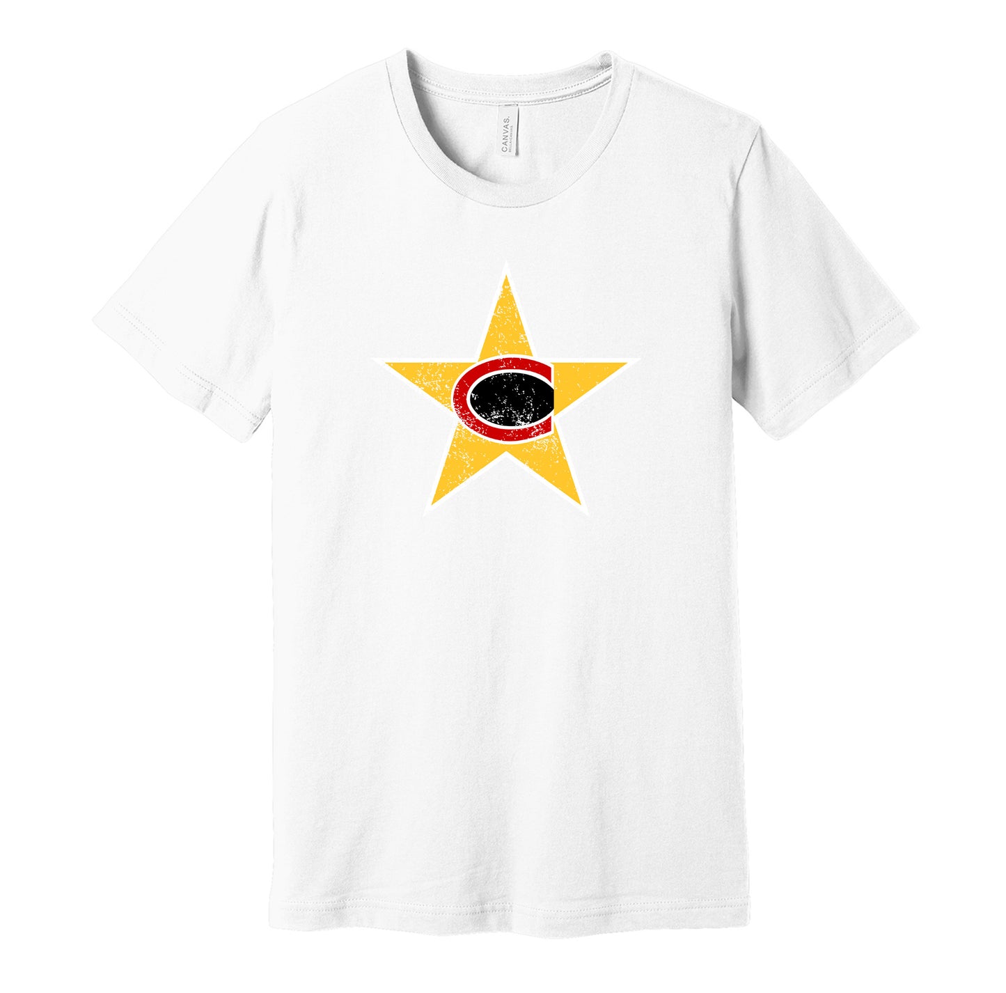 charlotte stars football wfl retro throwback white shirt