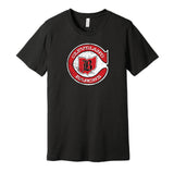 cleveland barons logo retro throwback black shirt