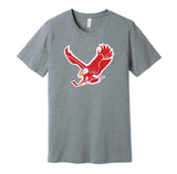 miami screaming eagles wha retro throwback grey shirt