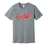 Pittsburgh Crawfords Distressed Logo Shirt - Defunct Baseball Team - Celebrate Black Heritage and History - Hyper Than Hype