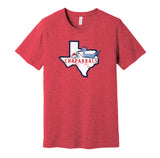 dallas chaparrals chaps spurs aba retro throwback red shirt