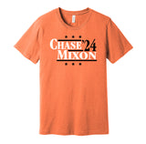 jamarr chase joe mixon for president 2024 bengals fan orange shirt