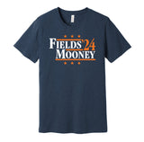 justin fields mooney for president 2024 chicago bears navy shirt