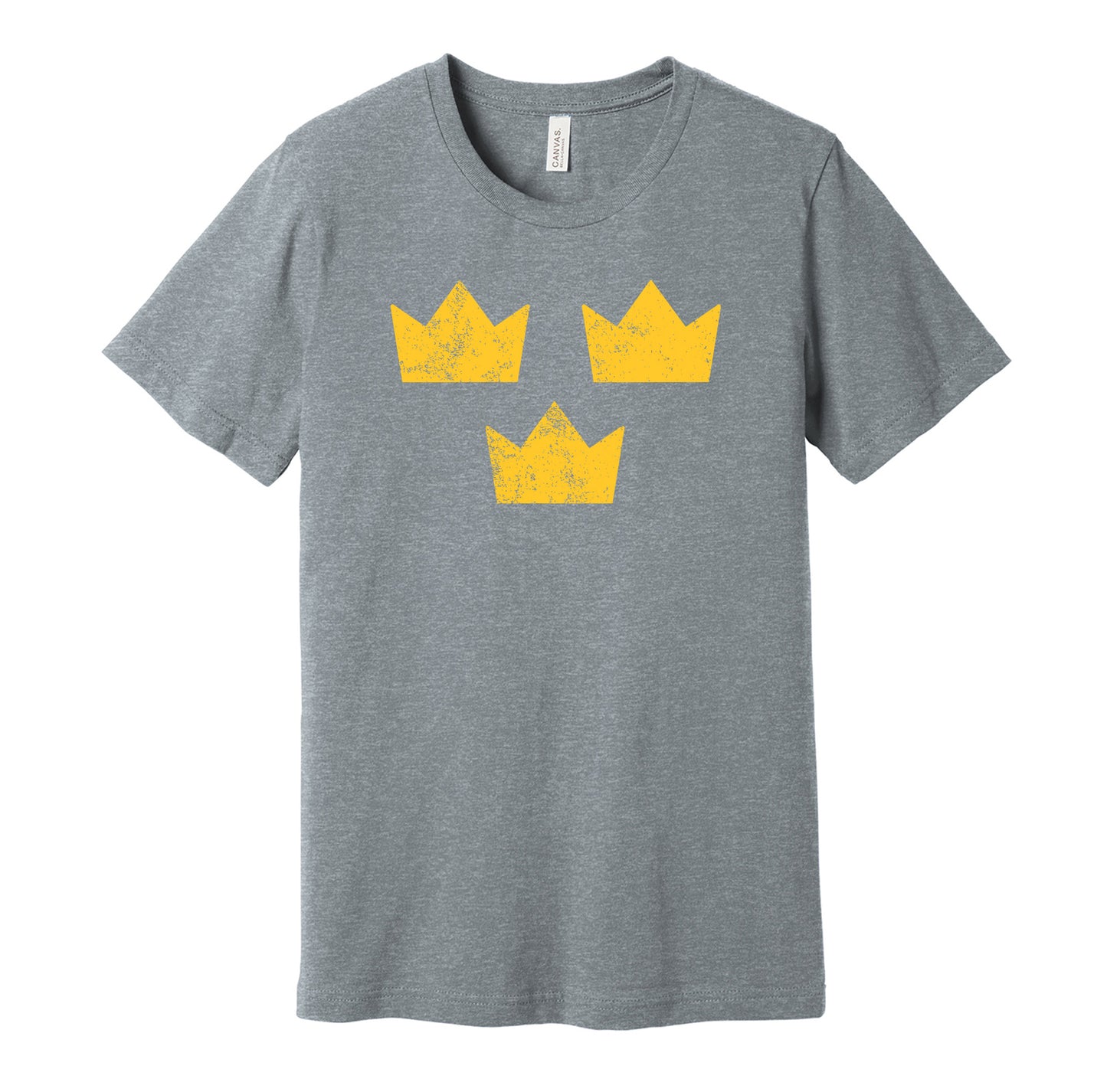 team sweden olympic hockey kronor crowns grey shirt