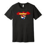 pittsburgh condors aba retro throwback black shirt