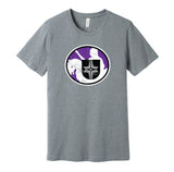 cleveland crusaders wha hockey retro throwback grey shirt