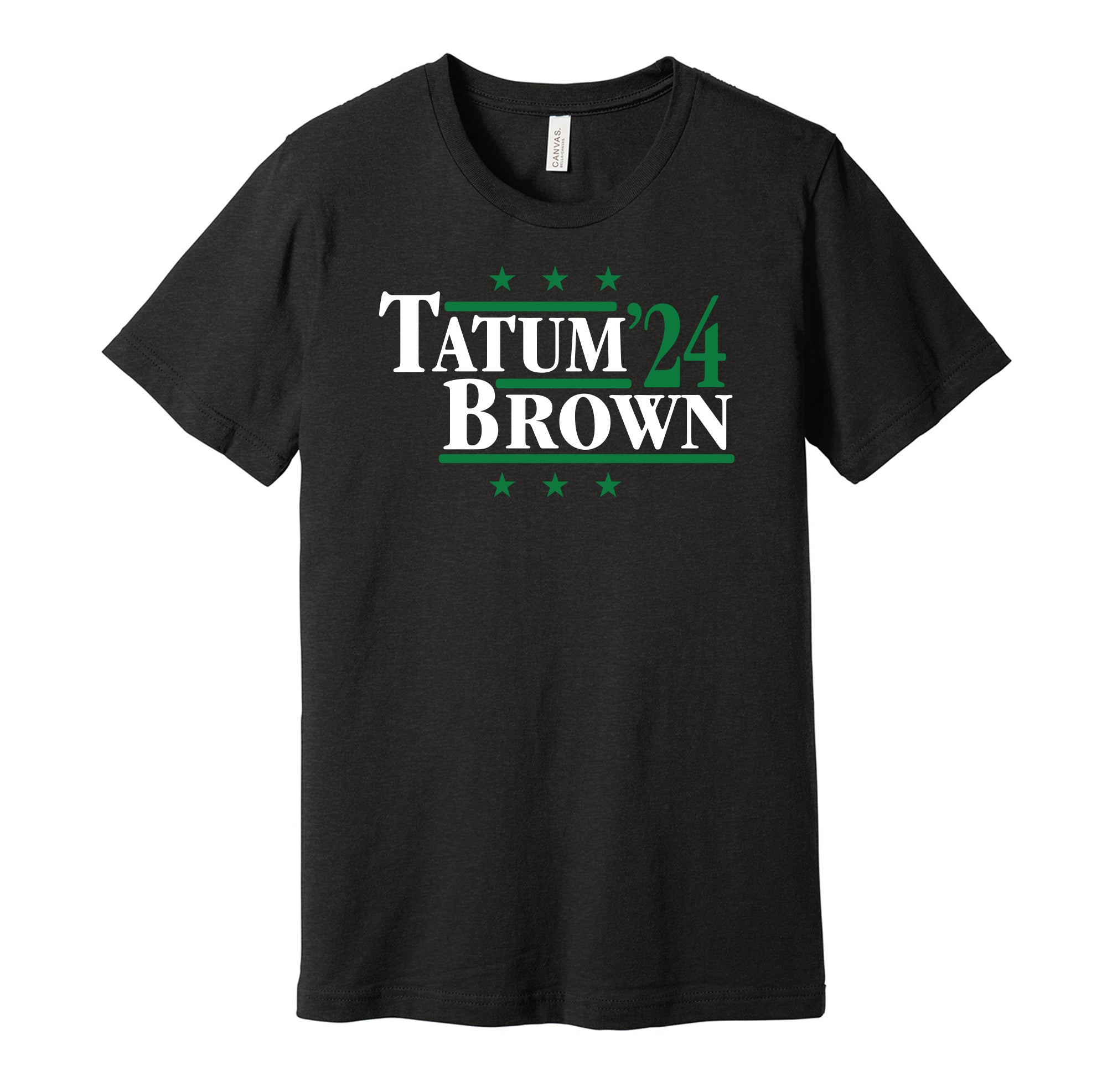 Men's Homage Jaylen Brown/Jayson Tatum Heathered Green Boston Celtics NBA  Jam Tri-Blend T-Shirt