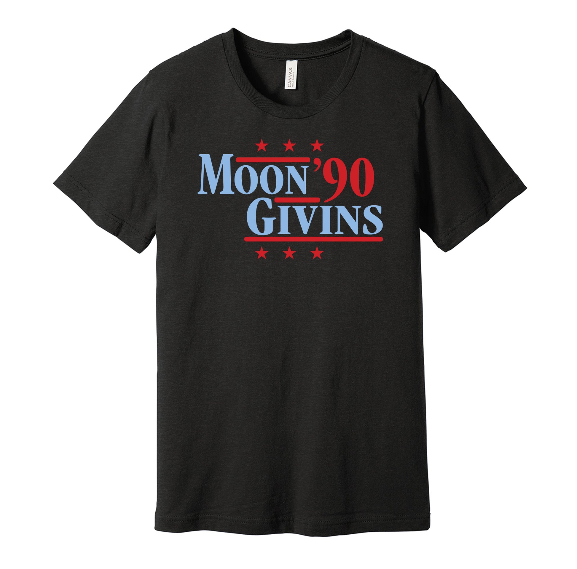 moon givins oilers 1990 retro throwback black tshirt