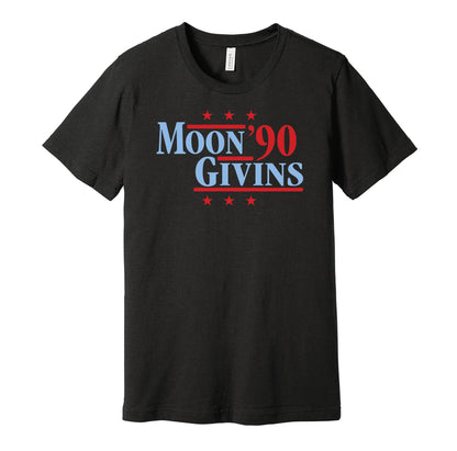 moon givins oilers 1990 retro throwback black tshirt