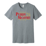 brock purdy mccaffrey 2024 SF san francisco 49ers playoffs grey shirt