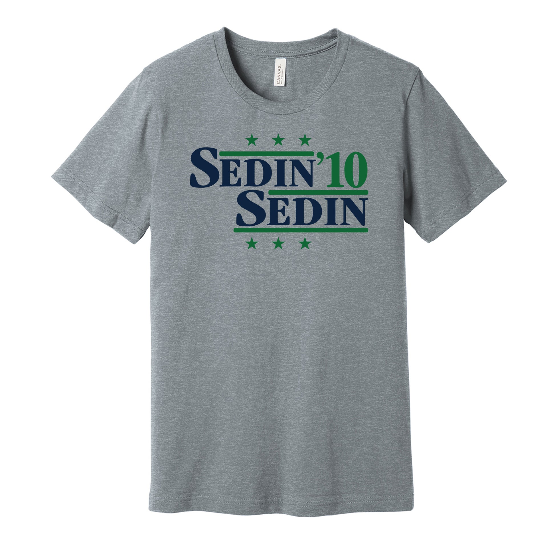sedin twins canucks retro throwback grey tshirt