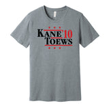 kane toews 2010 blackhawks retro throwback grey tshirt