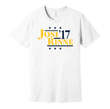josi rinne 2017 predators retro throwback white tshirt