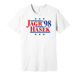 team czech republic ice hockey olympic 1998 nagano jagr hasek white shirt