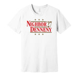 nieghbor cy denneny 1927 retro throwback senators white shirt