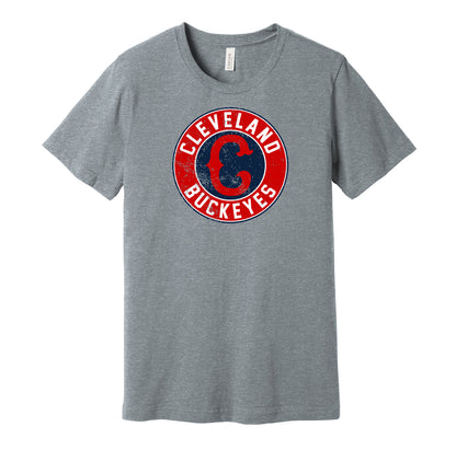 cleveland buckeyes negro league baseball grey shirt