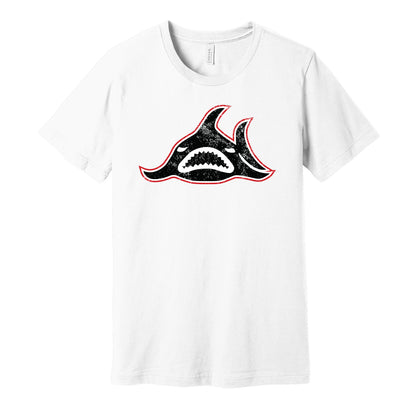 los angeles sharks wha retro throwback hockey white shirt