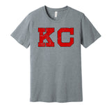 kansas city monarchs KCMO negro league baseball grey shirt