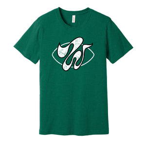 chicago winds wfl retro throwback green shirt