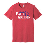 paul griffin 2012 clippers retro throwback red tshirt