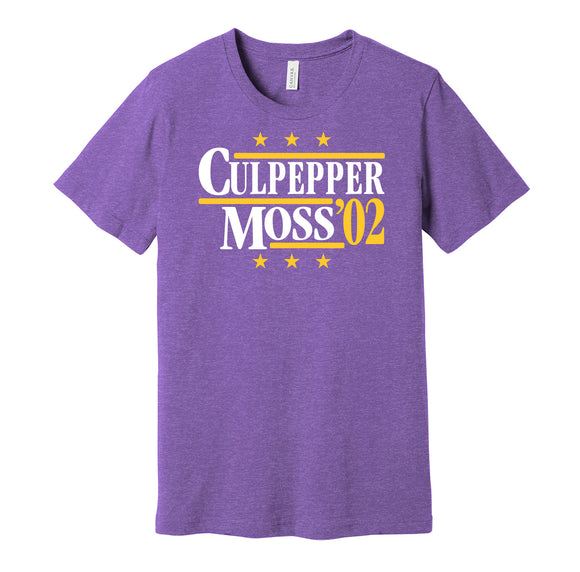 culpepper moss vikings retro throwback purple shirt