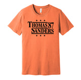 thurman thoas barry sanders 1987 oklahoma state cowboys osu orange shirt